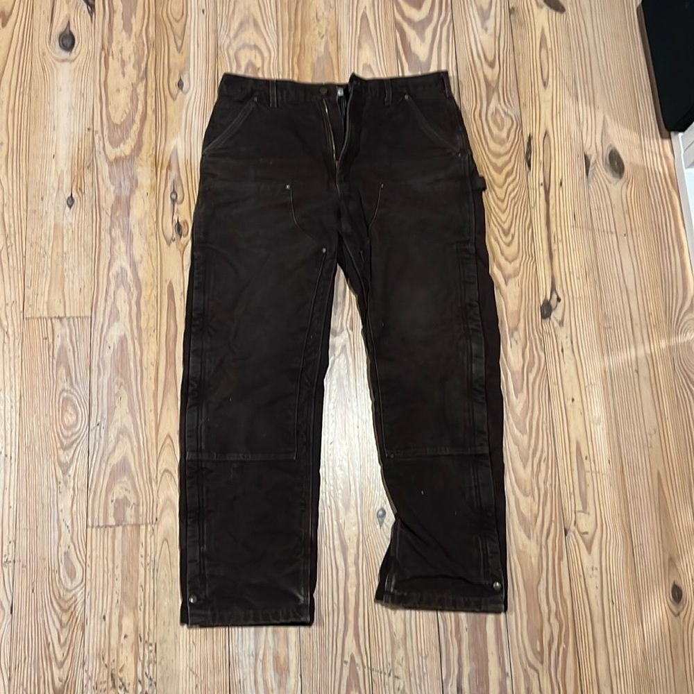 Carhartt Rugged Insulated Canvas Pants 36 x 34